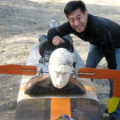 For "Surfing With Dynamite" it was Grant Imahara to the rescue when the MythBusters needed a robot that not only surfed but could stay afloat during an explosion.