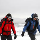 The Icelandic landscape Bear and Jake visited is dominated by mountains, huge glaciers and some of Europe's most active volcanoes.