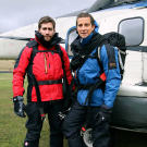 Jake went where Bear went, ate what Bear ate (including worms), and on occasion even took the lead. "For me, it's all about discovery," said Gyllenhaal.