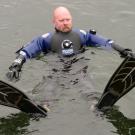 Is it possible to lift a sunken boat from the ocean floor using only ping-pong balls? In 2004, Jamie Hyneman was on the case in Monterey Bay.