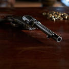 Gun on the Klondike set.