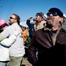 Jamie Hyneman takes in another launch.