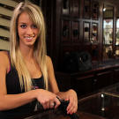 Paige can work the counter with the same professionalism as the men at Gunsmoke.