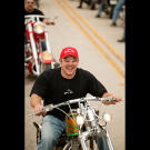 Paul Teutul Jr. hits Daytona Bike Week in 2004.