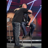 The hug heard around the world.