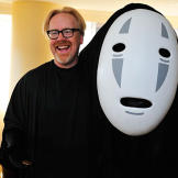 The face behind No-Face: Adam Savage. Adam Tweeted that he made the costume himself ... and for less than $100.