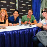 Jamie Hyneman and Adam Savage also had an autograph session at Comic Con; theirs was earlier in the day.