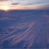 The first Arctic sunrise of the year.