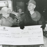 As part of his continued dedication to the Haines community, John donated money to the Boy Scouts in 2001 to establish a trust to keep local scouting strong into the future.