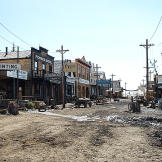 Downtown on the Klodike set.