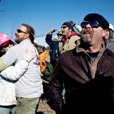 Jamie Hyneman takes in another launch.