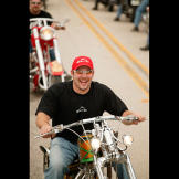 Paul Teutul Jr. hits Daytona Bike Week in 2004.