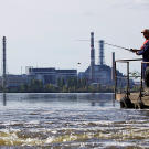 Jeremy Wade fishing in Chernobyl.