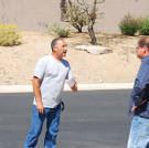 Ed Rosenberg and Doug Hopkins argue over a property.