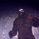 The Ohio Grassman is a cousin of Sasquatch. It stands 9-feet tall and weighs 1,000 pounds. It is an intelligent and surprisingly graceful creature that has a terrifying growl. It likes to warn hunters to stay away by throwing rocks from a distance.