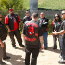 The Devils meet at an overpass