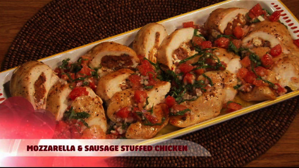Chicken Breast Stuffed to Perfection Kitchen Boss TLC
