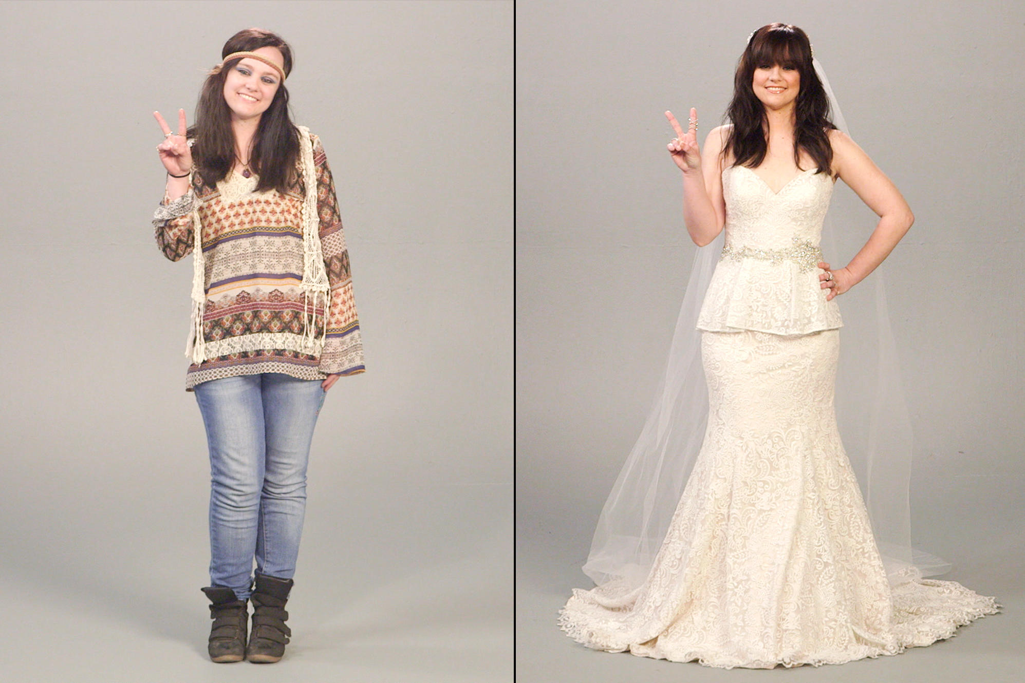 Before And After Looks Brides Gone Styled Season 1 Brides Gone Styled 106 Split