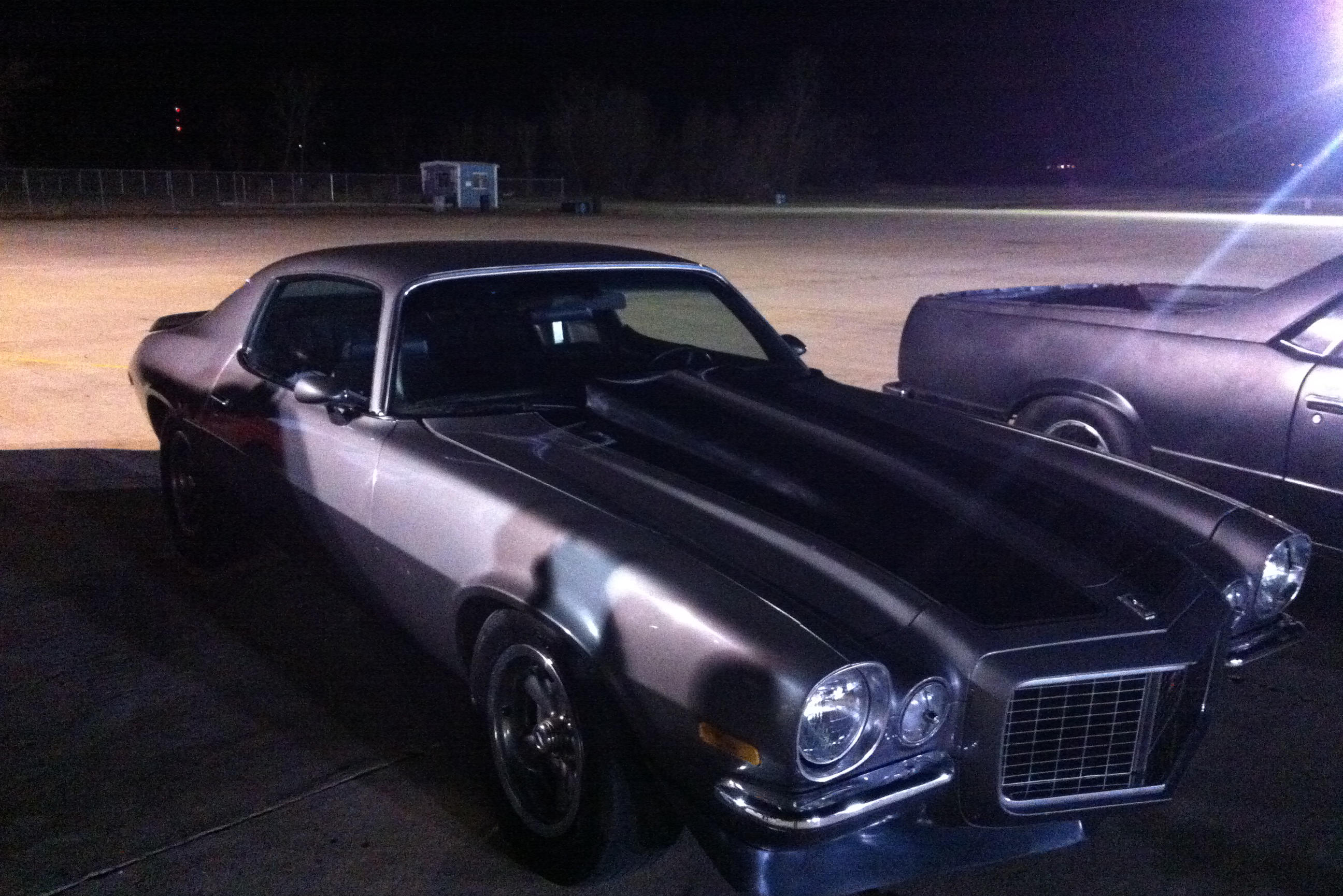 The Rides Street Outlaws Discovery This Clic Waits For Its Turn On Race Night In Oklahoma