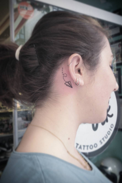 21 insanely creative behind the ear tattoos tlcme tlc 21 insanely creative behind the ear tattoos tlcme tlc