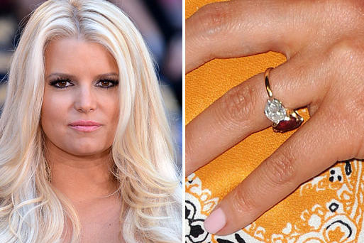 Jessica simpson wedding ring cost