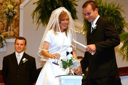 michelle duggar vow renewal dress