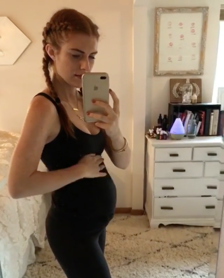 Audrey Pregnancy