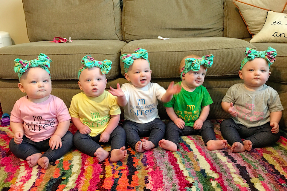 The Busby Quints Busby Triplet babies Busby family