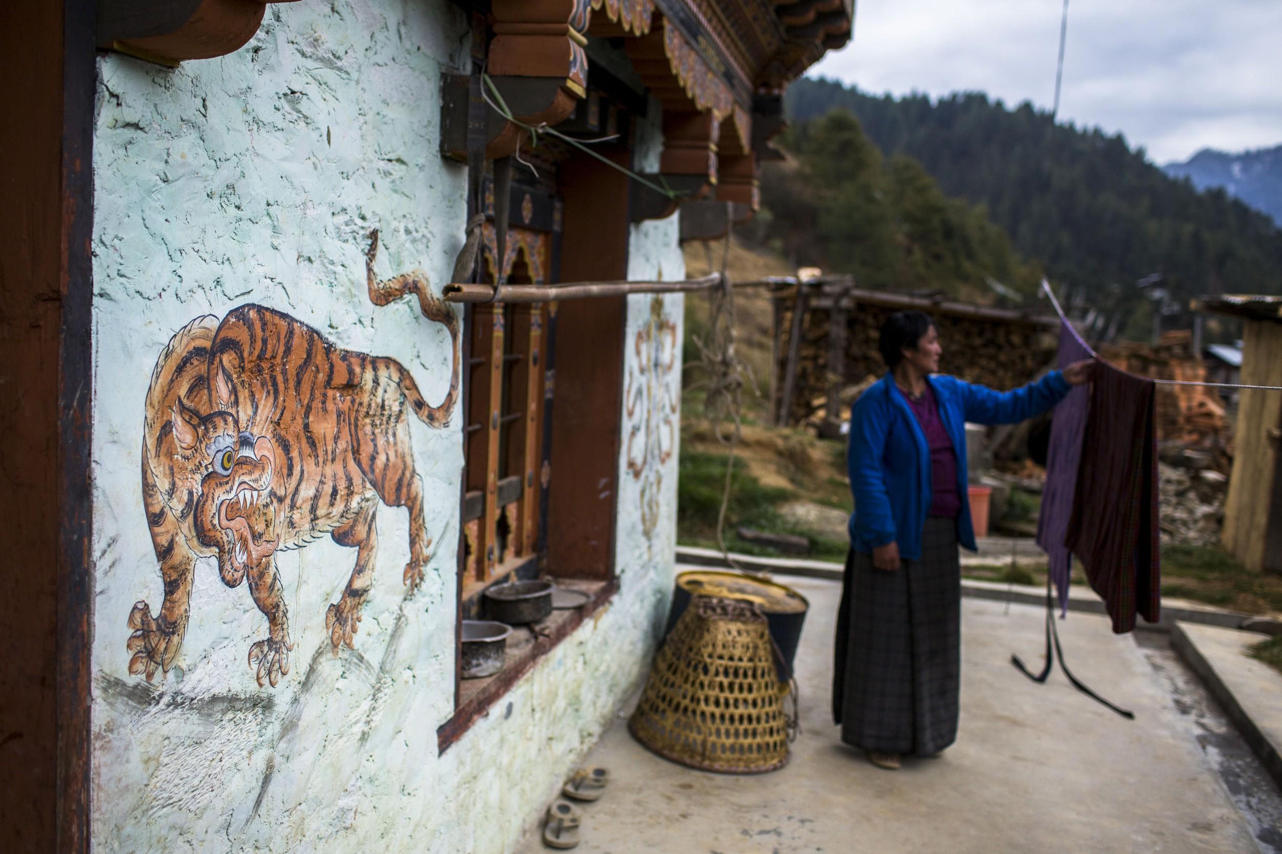 Бутан работа. Гнездо тигра монастырь. Храм тигра бутан. Бутан гнездо тигрицы. Домики в бутане.